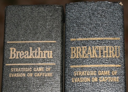 Breakthru upper case letters